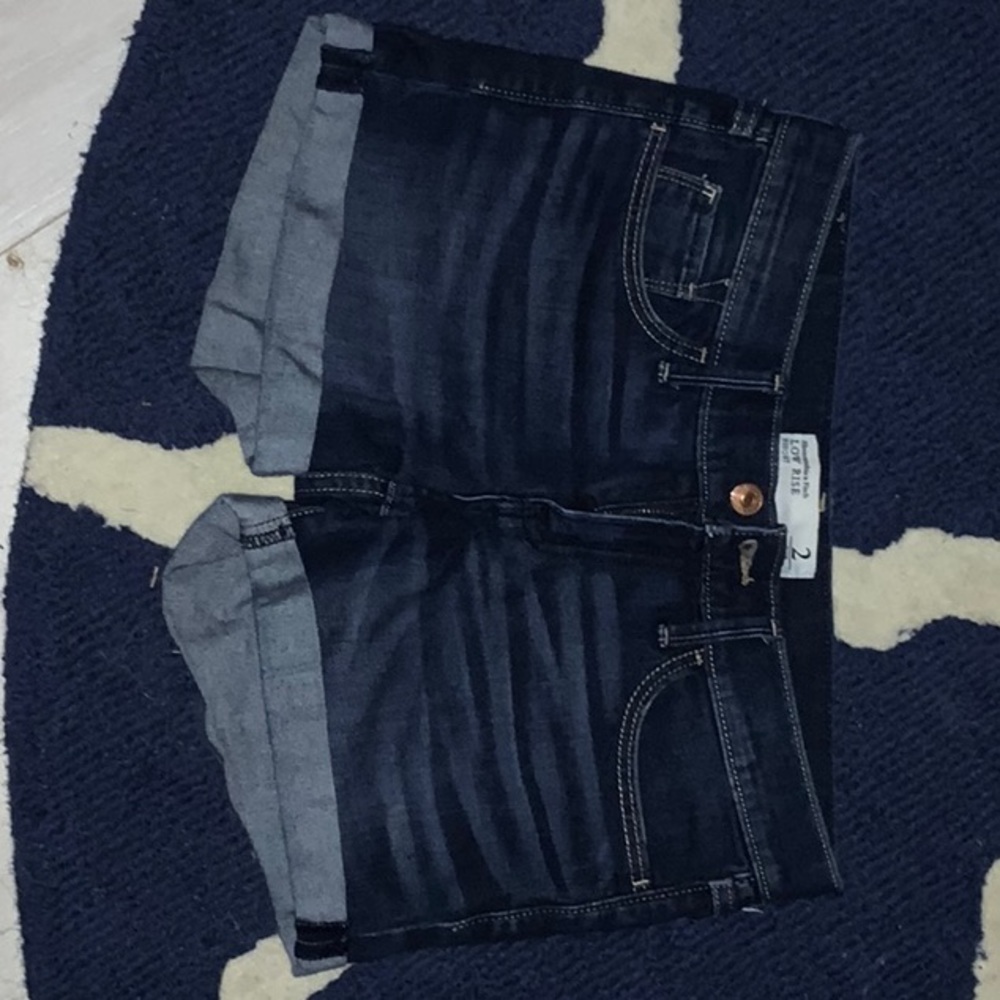 Abercrombie and Fitch. low rise shorts.
